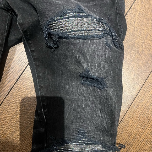 Amiri Men’s Crystal Skinny Jeans - Picture 6 of 6